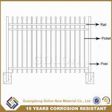 Anti Rust Garden Metal Fence for Playground